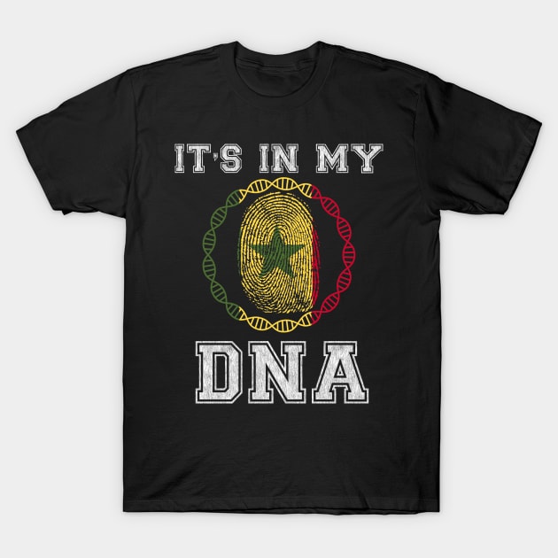Senegal  It's In My DNA - Gift for Senegalese From Senegal T-Shirt by Country Flags